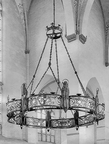 Kroonluchter voor de Sint Walburgiskerk, Arnhem