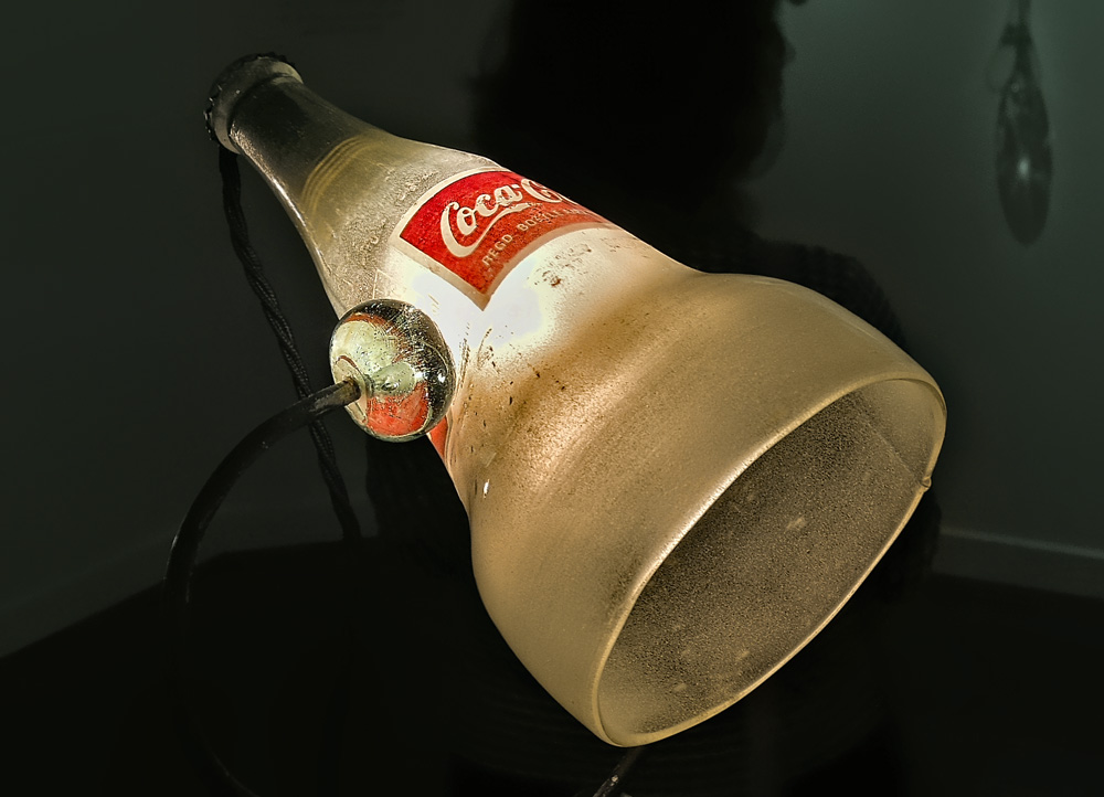 Glaspiraten, Lamp, Cocacola