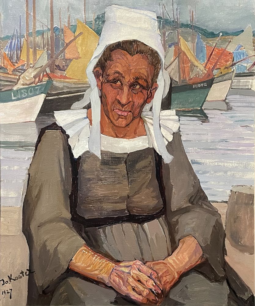 Bretonse vissersvrouw, Jo Koster, 1927