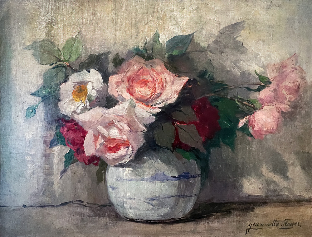 Jeanette Slager, Rozen in een witte gemberpot