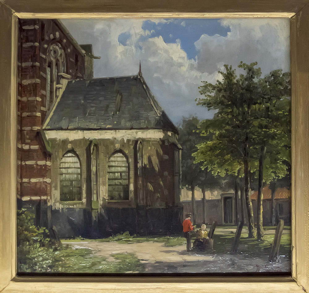 W. Koekkoek, Kerkplein Zaltbommel