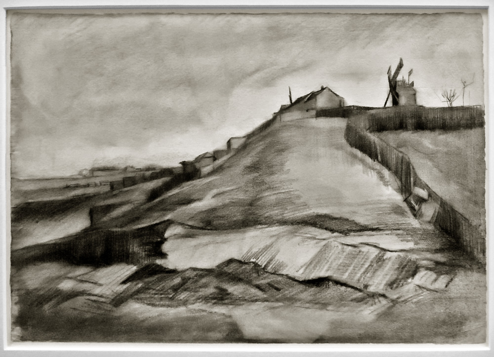 Gogh V. van, De heuvel van Montmartre, 1886